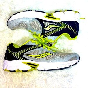 Saucony Grid Cohesion 10 Grey Running Shoes SY57141 Sz6M